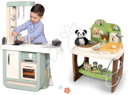 Kuchnia dla dzieci zestawy | Strona 13 - Zestaw kuchenny i weterynaryjna przychodnia Cherry Kitchen Smoby