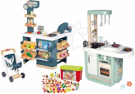 Kuchnia dla dzieci zestawy | Strona 9 - Zestaw kuchenny i supermarket Cherry Kitchen Smoby