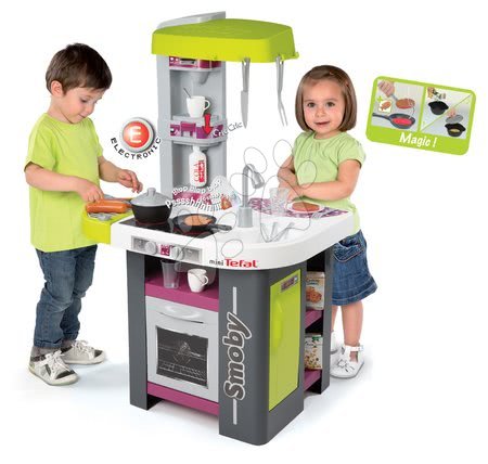 Elektronické kuchyňky - Kuchyňka Tefal Studio BBQ Smoby - 2