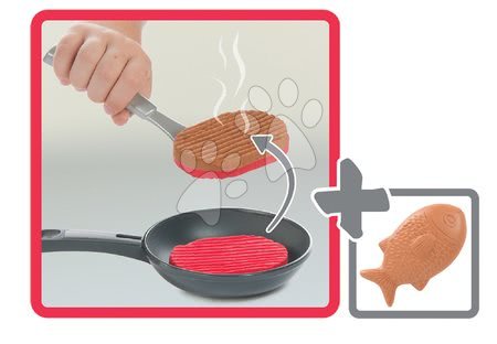 Elektronické kuchyňky - Kuchyňka Tefal Studio BBQ Smoby - 12