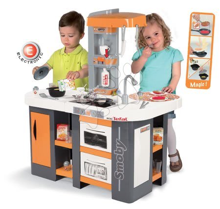 Elektronické kuchyňky - Kuchyňka Tefal Studio XL elektronická Smoby - 15