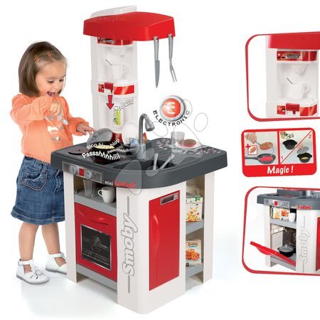 Mini Tefal - Szett elektronikus játékkonyha szódakészítővel Tefal Studio Smoby_1