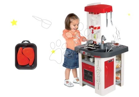 Mini Tefal - Szett elektronikus játékkonyha szódakészítővel Tefal Studio Smoby