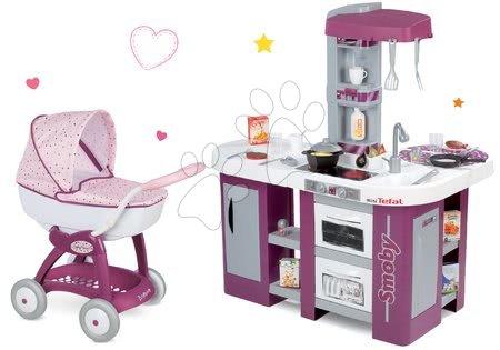 Kuchynky pre deti sety - Set kuchynka Tefal Studio XL Smoby - 20
