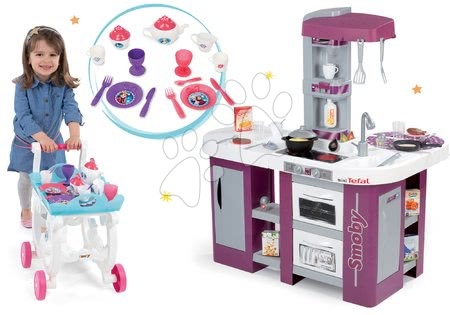 Kuchyňky pro děti sety - Set kuchyňka Tefal Studio XL Smoby - 23