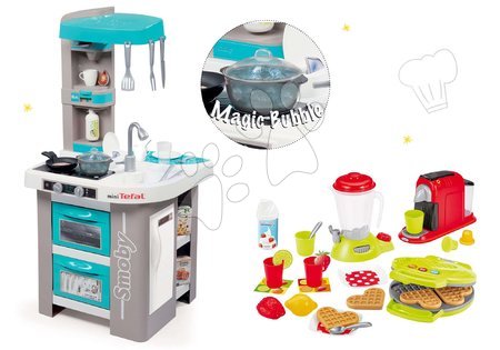 Kuchynky pre deti sety - Set kuchynka Tefal Studio Bubble Smoby