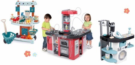 Cocinas para niños sets - Set de cocina y lavandería Tefal Studio XXL Smoby - 3