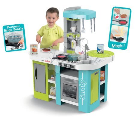 Otroške kuhinje - Kuhinja Tefal Studio XL Bubble Smoby