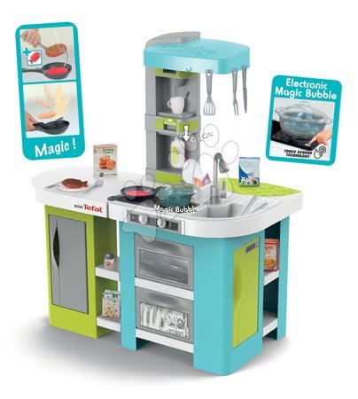 Elektronikus játékkonyhák - Játékkonyha Tefal Studio XL Bubble Smoby - 3