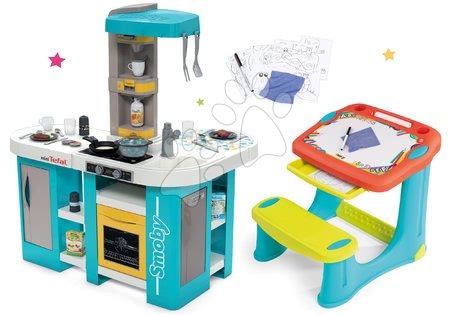 Kuhinje za djecu setovi - Set elektronička kuhinja Tefal Studio 360° XL Bubble Smoby - 43