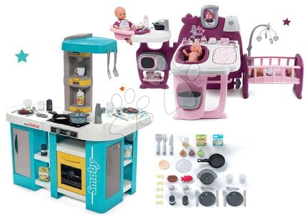 Detské kuchynky | Strana 4 - Set kuchynka elektronická Tefal Studio 360° XL Bubble Smoby