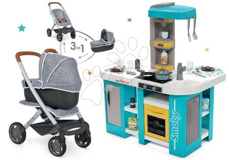 Set kuchyňka elektronická Tefal Studio 360° XL Bubble Smoby