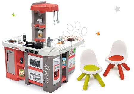 Spielküchensets - Elektronisches Küchenset Tefal Studio 360° XXL Bubble Smoby Karotte - 52