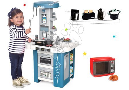 Otroške kuhinje - Komplet kuhinja s tehnično opremo Tech Edition Smoby