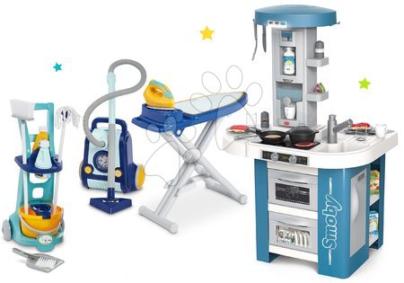 Kuchyňky pro děti sety - Set kuchyňka s technickým vybavením Tech Edition Smoby