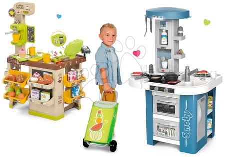 Detské kuchynky - Set kuchynka s technickým vybavením Tech Edition Smoby