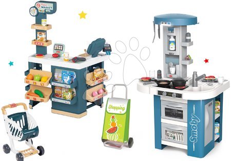 Kuchynky pre deti sety - Set kuchynka s technickým vybavením Tech Edition Smoby