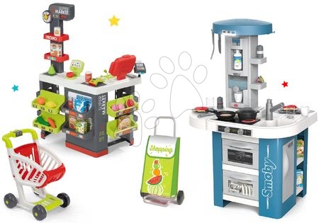 Kuchnia dla dzieci zestawy - Zestaw kuchnia z wyposażeniem technicznym Tech Edition Smoby - 33