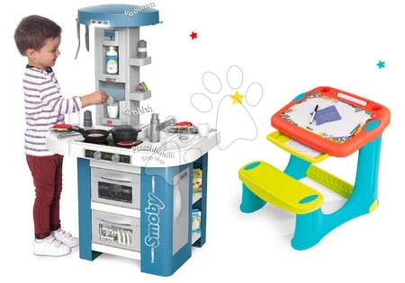 Kuchnia dla dzieci zestawy - Zestaw kuchnia z wyposażeniem technicznym Tech Edition Smoby - 25