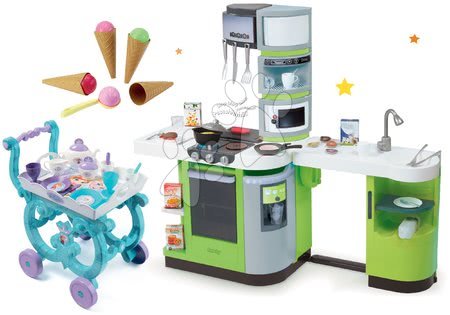 Kuchyňky pro děti sety - Set kuchyňka CookMaster Verte Smoby - 19