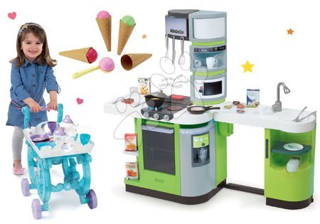 Kuchyňky pro děti sety - Set kuchyňka CookMaster Verte Smoby - 20