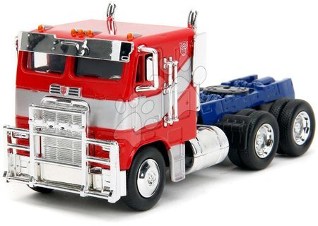 Játékok 6 - 9 éves gyerekeknek - Kisautó Optimus Prime Truck Transformers T7 Jada