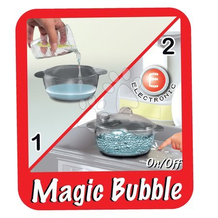Elektronikus játékkonyhák - Játékkonyha Tefal French Touch Buborékok&Víz Smoby - 10