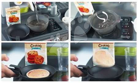 Elektronikus játékkonyhák - Játékkonyha Tefal French Touch Buborékok&Víz Smoby - 11