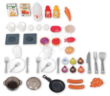 Elektronikus játékkonyhák - Játékkonyha Tefal French Touch Buborékok&Víz Smoby - 13