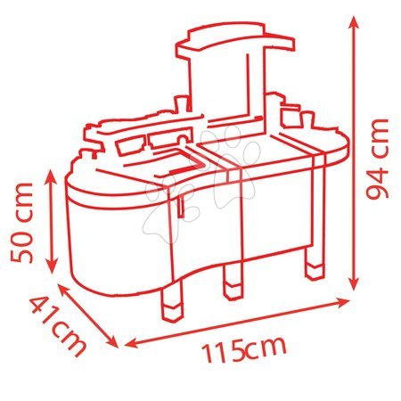 Elektronske kuhinje - Kuhinja Tefal French Touch Smoby - 17