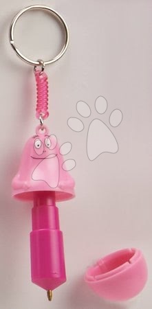 Ruční práce a tvoření - Pero a klíčenka v jednom Barbapapa CTC Paris  - 1