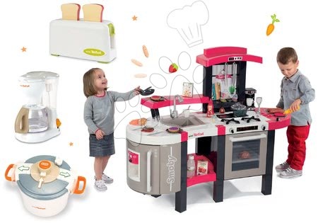 Kuchyňky pro děti sety - Set kuchyňka Tefal SuperChef Smoby - 30