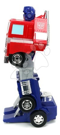 Samochodziki na pilota - Autko i robot na zdalne sterowanie RC Optimus Prime 2v1 Transformers Jada - 6