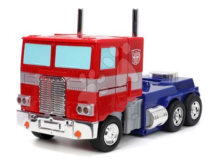 Samochodziki na pilota - Autko i robot na zdalne sterowanie RC Optimus Prime 2v1 Transformers Jada - 12