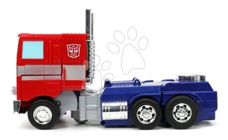 Samochodziki na pilota - Autko i robot na zdalne sterowanie RC Optimus Prime 2v1 Transformers Jada - 13