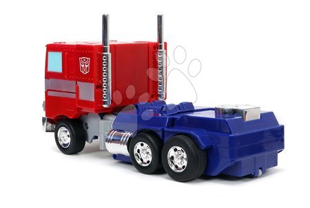 Samochodziki na pilota - Autko i robot na zdalne sterowanie RC Optimus Prime 2v1 Transformers Jada - 14