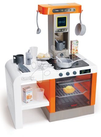 Bucătării de jucărie - Bucătăria Tefal Cheftronic Orange Smoby