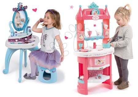 Prinţese Disney - Set bucătărie de jucărie Prinţese Smoby