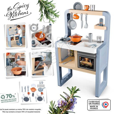 Elektronické kuchyňky - Kuchyňka elektronická Rosemary Kitchen Smoby - 2