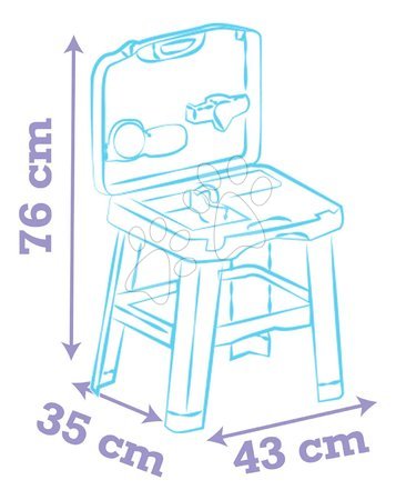 Einfache Spielküchen - Küche im Koffer Stitch Kitchen Smoby - 6
