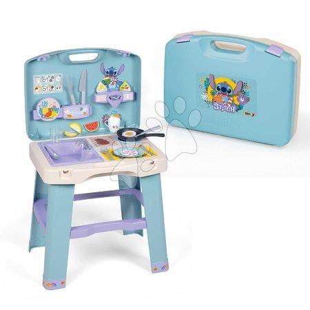 Einfache Spielküchen - Küche im Koffer Stitch Kitchen Smoby - 5