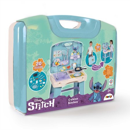 Einfache Spielküchen - Küche im Koffer Stitch Kitchen Smoby - 7