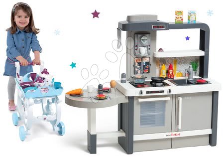 Szett korral növekvő játékkonyha folyó vízzel Tefal Evolutive Smoby