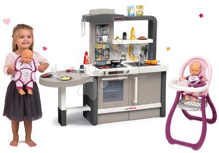Szett korral növekvő játékkonyha folyó vízzel Tefal Evolutive Smoby