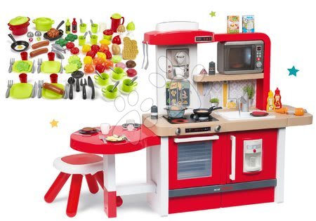 Elektronische Spielküchen - Set Küche erweitbar mit fließendem Wasser und Mikrowelle Tefal Evolutive Smoby - 41