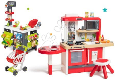 Cucine per bambini - Set cucina evolutiva con acqua corrente e microonde Tefal Evolutive Smoby