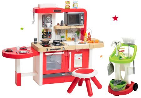 Cocinas para niños sets - Cocina creciente con agua corriente y microondas Tefal Evolutive Smoby - 44