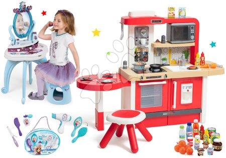 Tefal - Komplet rastoča kuhinja s tekočo vodo in mikrovalovko Tefal Evolutive Smoby