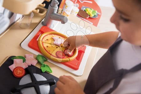 Kinderküchen - Restaurant mit elektronischer Küche Chef Corner Restaurant Smoby mit Einkaufstasche_1
