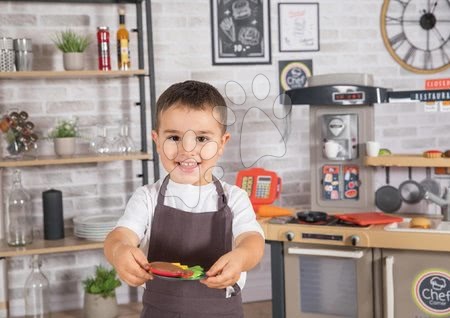 Elektronische Spielküchen - Restaurant mit elektronischer Küche Chef Corner Restaurant Smoby_1